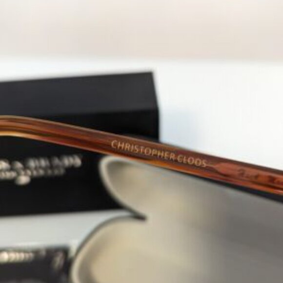 CLOOS X BRADY Bouron Christopher Cloos x Tom Brady Blue Light Glasses, NIB - Picture 5 of 6